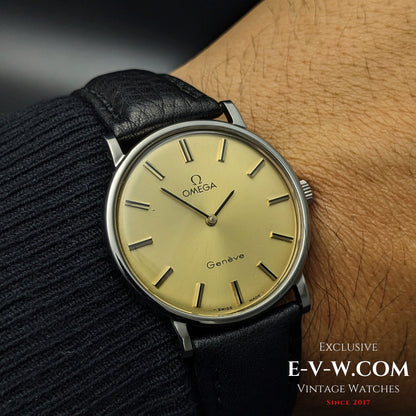 59 Years Old Vintage Omega Geneve / Ref. 1110140 / Cal. 625 / Vintage 1966