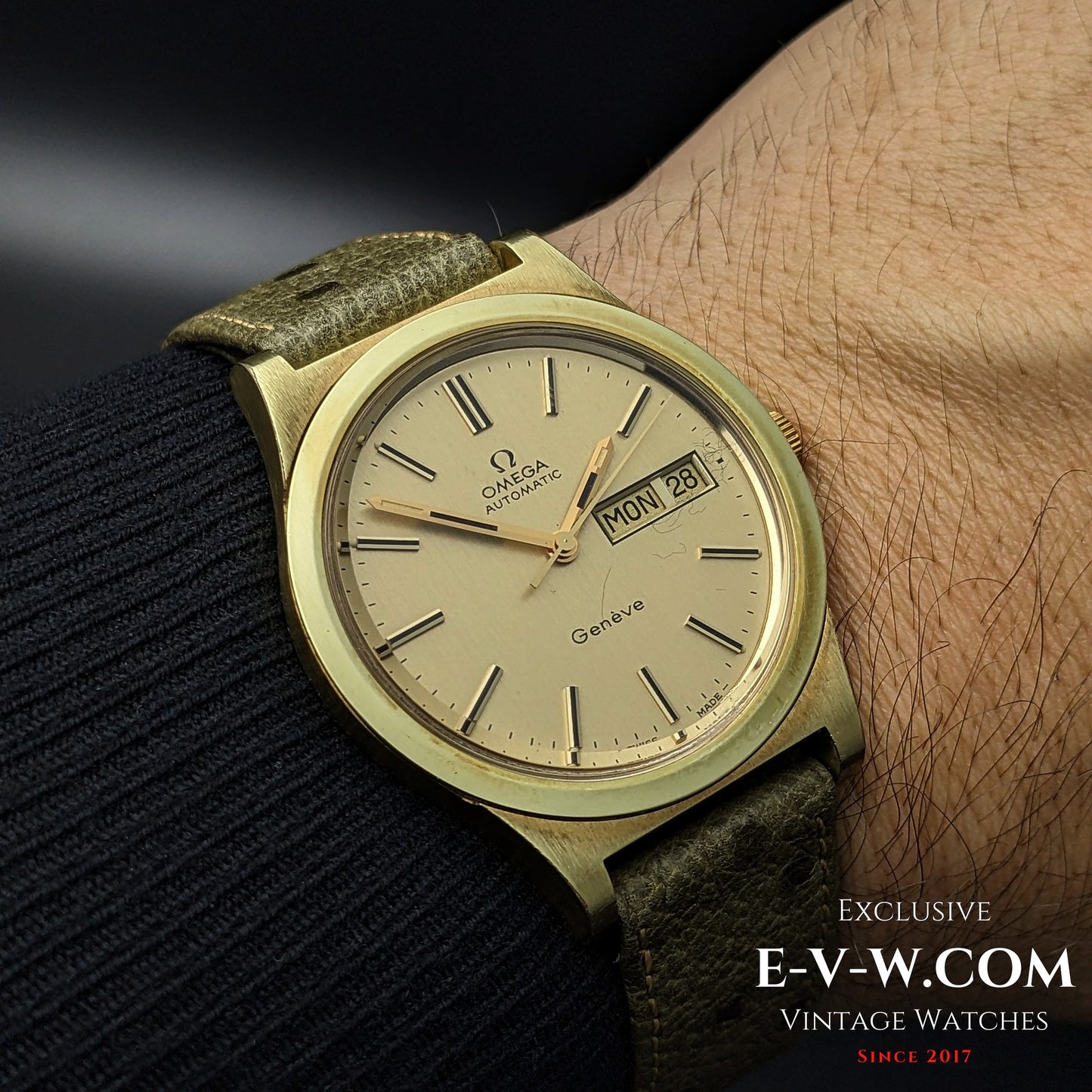 53 Years Old Vintage Omega Automatic Geneve / Ref. 1660169 / Cal. 1022 / Vintage 1972