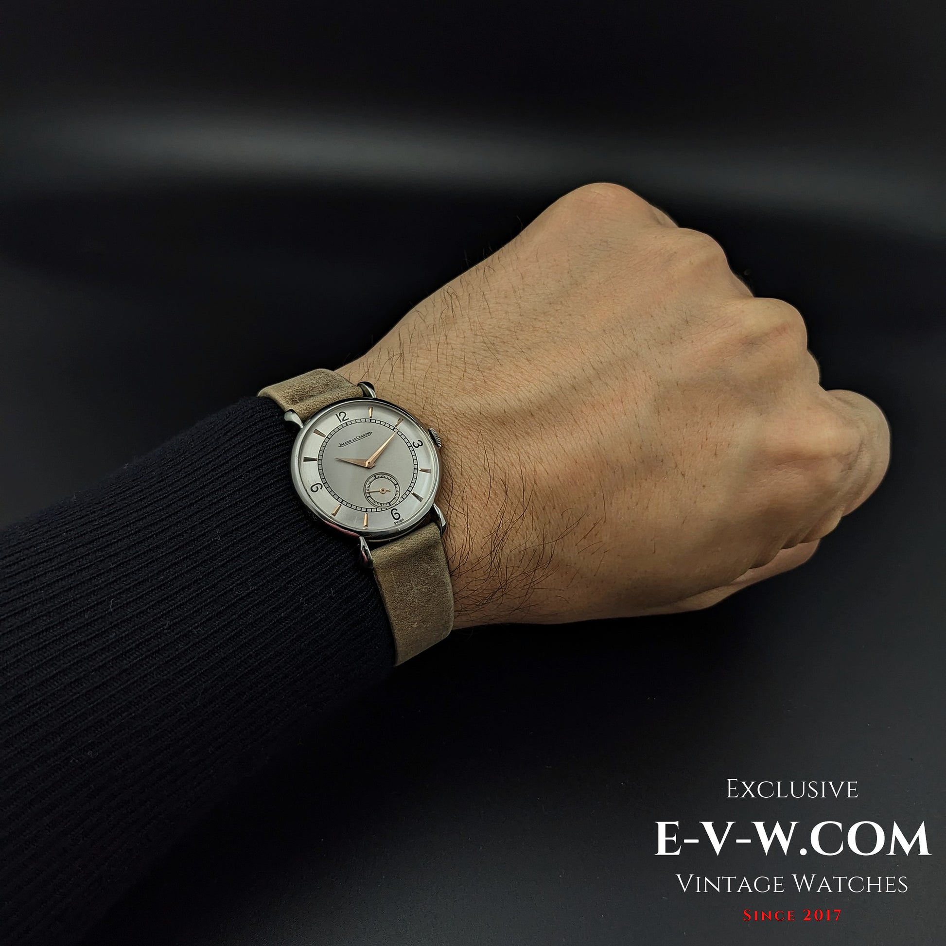 84 Vintage Jaeger LeCoultre tear-drop lugs / Cal. 428/2 Vintage 1940