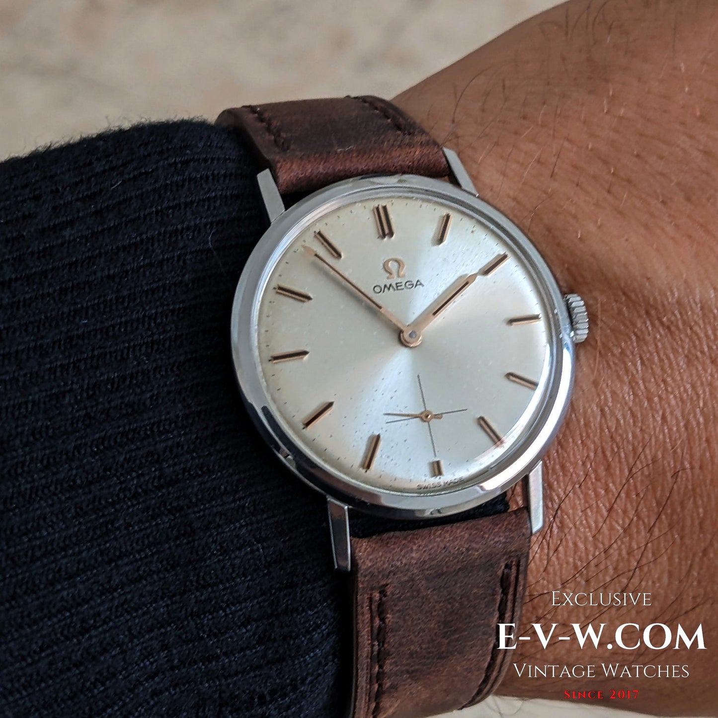 61 Years Old Vintage Omega Classic / Vintage Patina / Ref. 121.002-63 / Cal. 269 / Vintage 1964