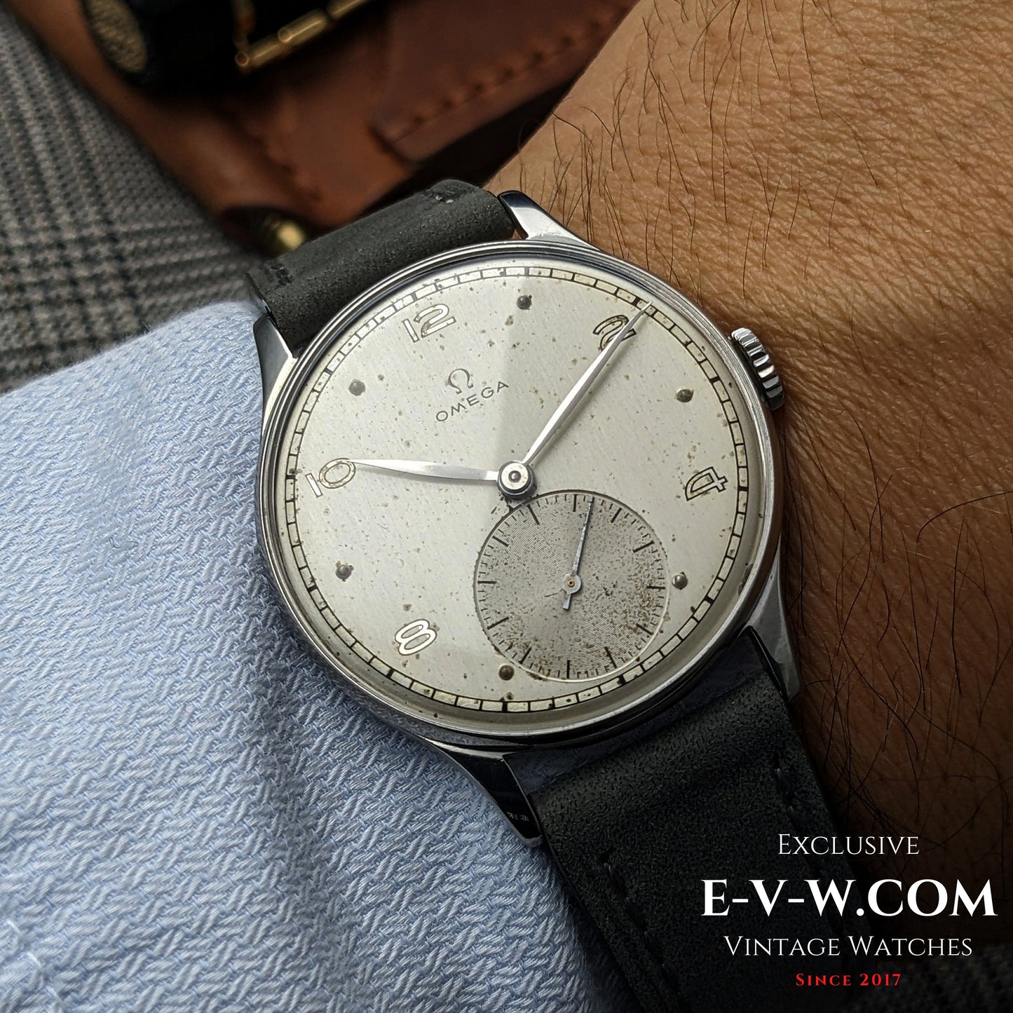 Omega de la Seconde Guerre mondiale (81 ans) | Réf. CK 2317 / 10 | Cal. 30T2PC | Année 1944 | Révisée