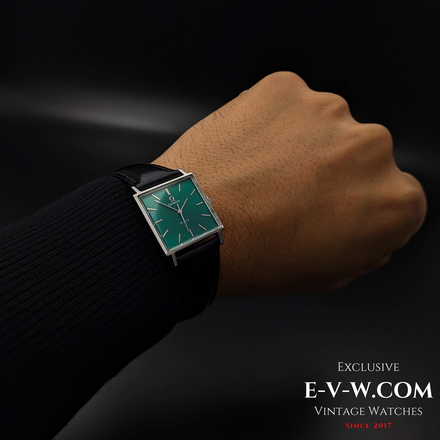 Omega De Ville vintage de 59 ans / Carrée / Réf. 161014 / Cal. 671 / Année 1965