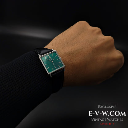 Omega De Ville vintage de 59 ans / Carrée / Réf. 161014 / Cal. 671 / Année 1965