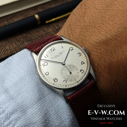 Montre de ville IWC Schaffhausen vintage (87 ans), modèle ancien civil | Cal. 83 | Année 1938 / Révisée