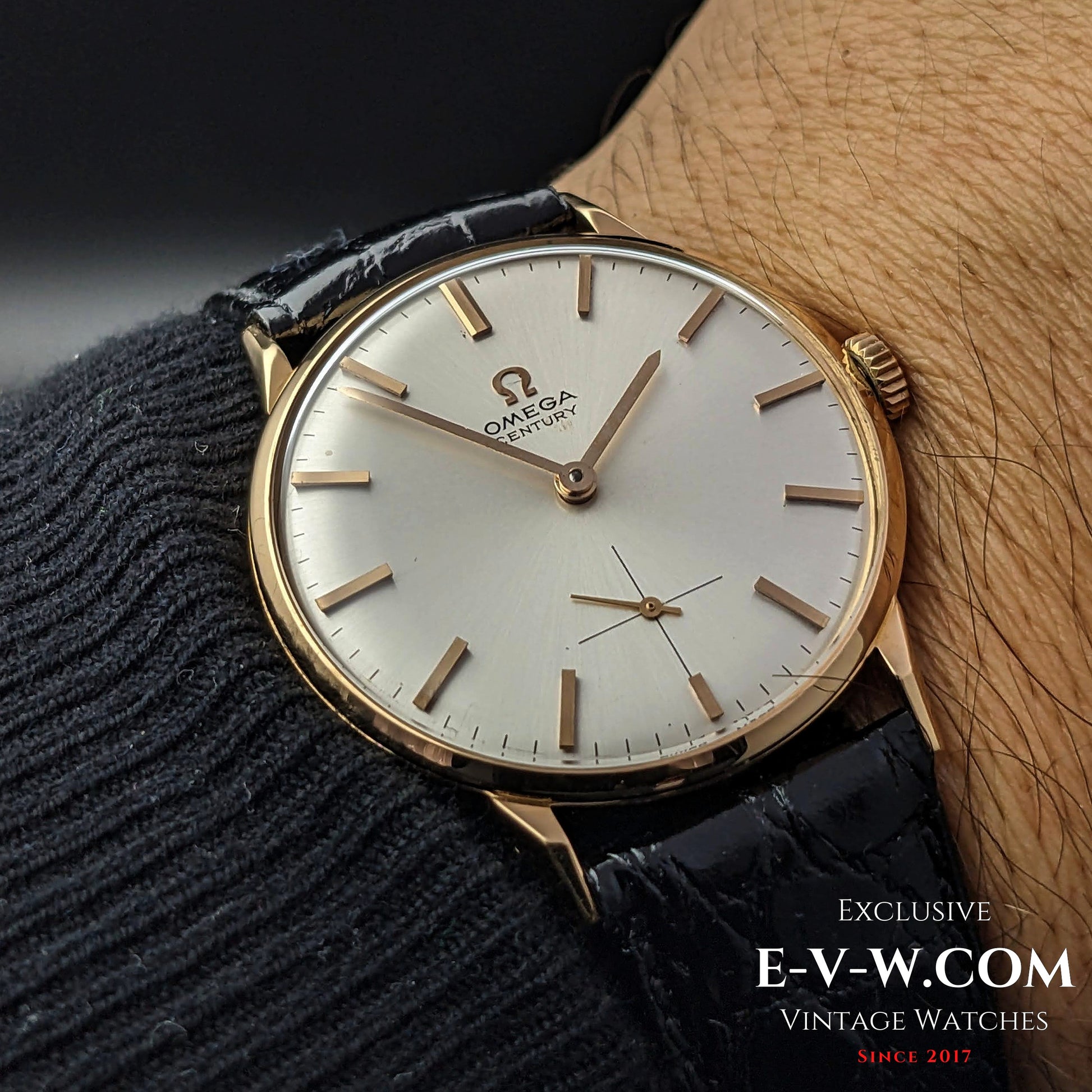 59 Years Old Vintage Omega Century 18k Gold Ref. 121003 / Cal. 269(30T2) / Vintage 1964