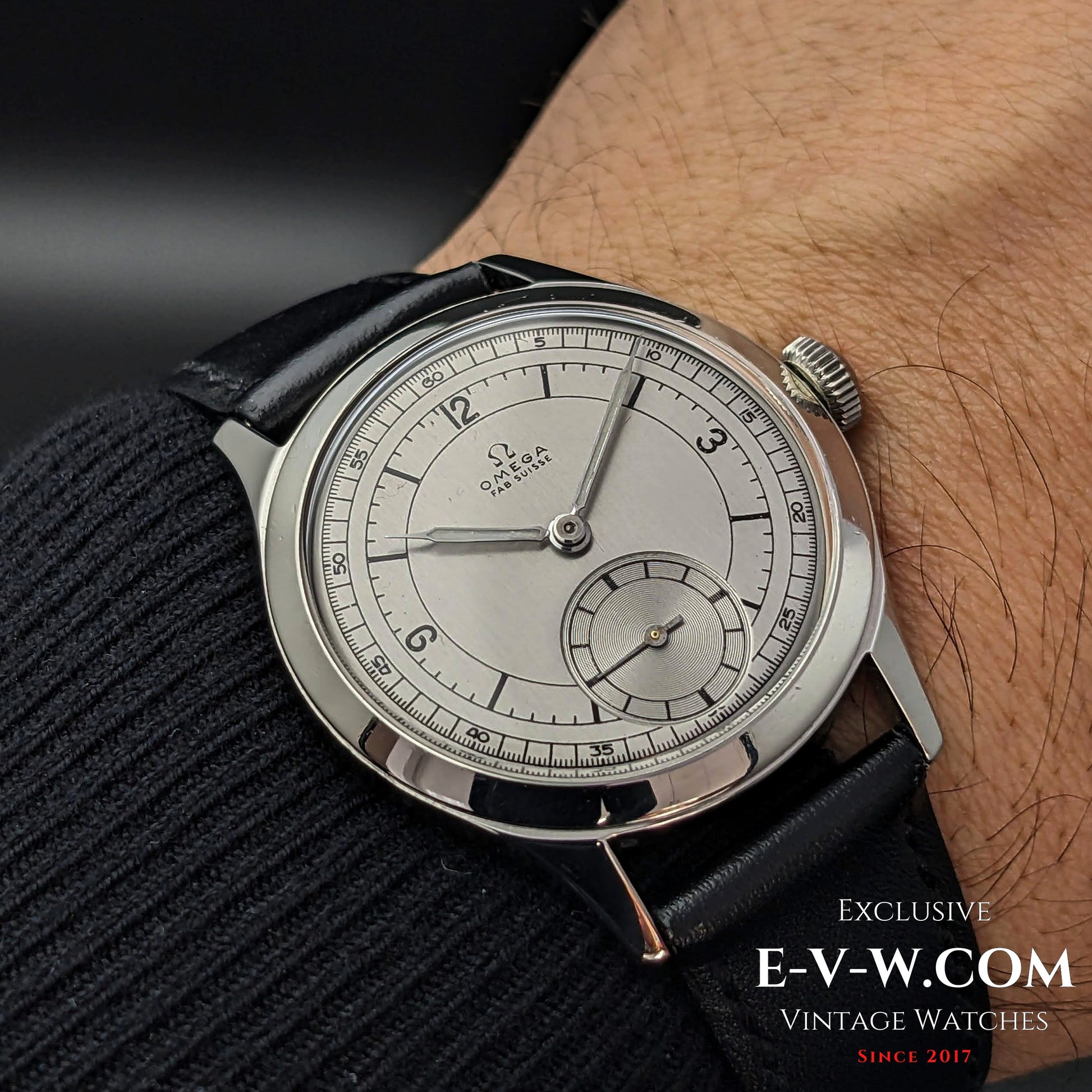 74 Years Old Vintage Omega FAB SUISSE Sector Dial Ref. 2622 2 / Cal. 266 (30T2) / Vintage 1950