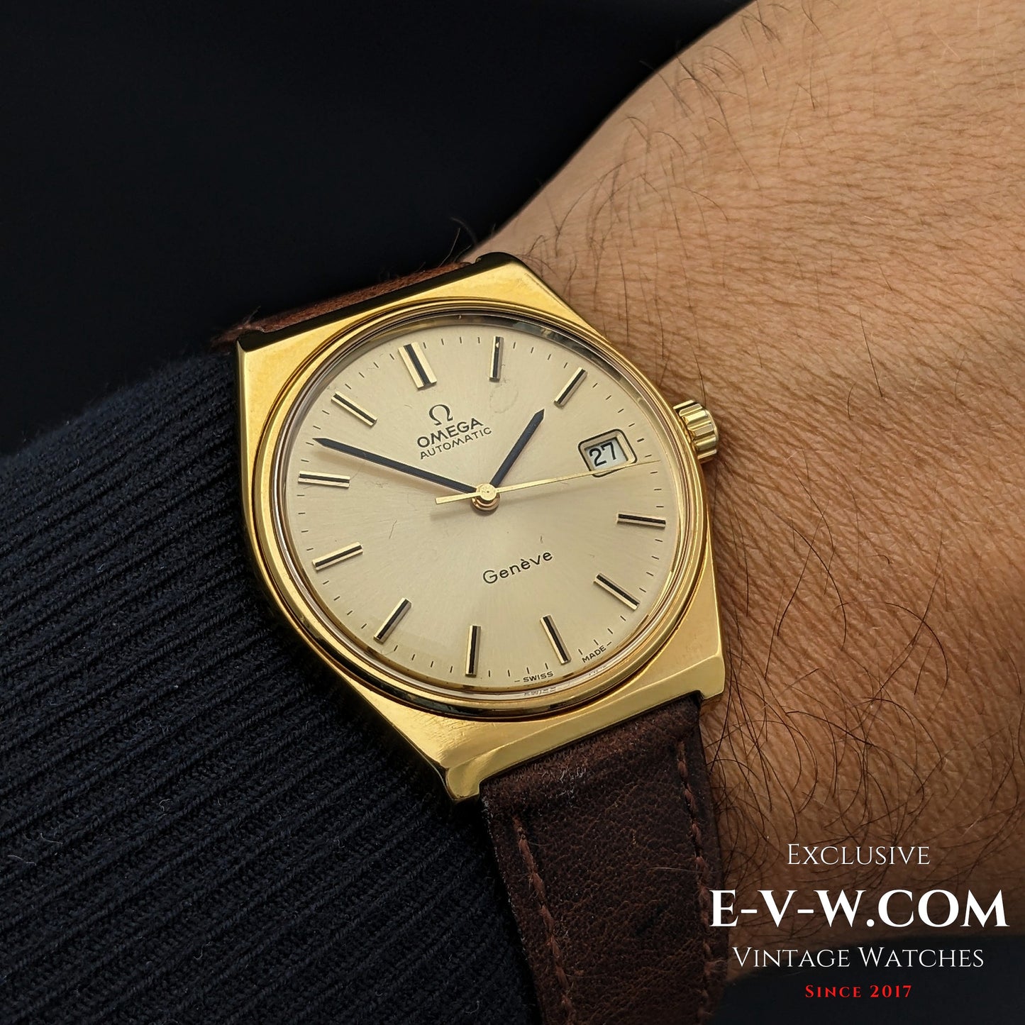 47 Years Old Vintage Omega Automatic / Cal. 1010 Vintage 1977