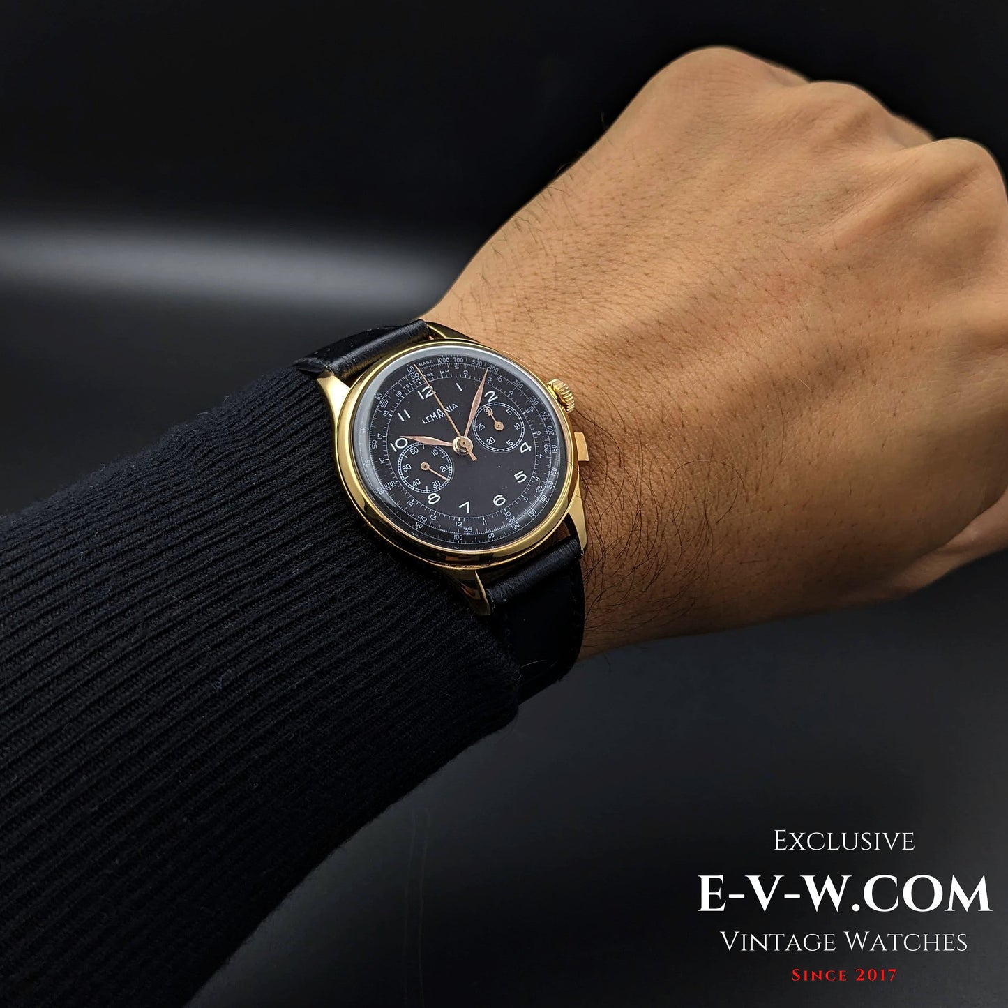 80 Years Old Vintage Lemania Chronograph Cal.2310 / Vintage 1940s