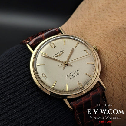 63 Years Old Vintage Longines Flagship Automatic / Cal. 340 / Vintage 1961