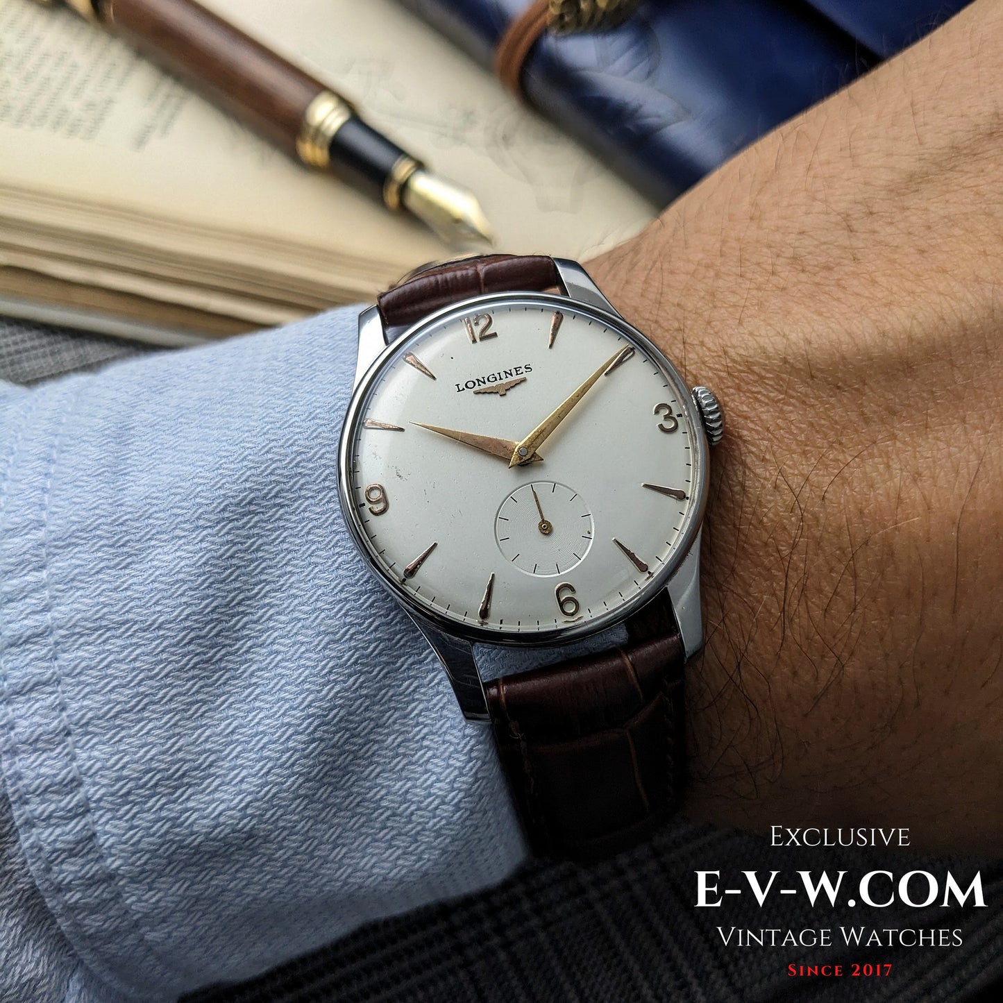 Longines Calatrava de 68 ans - Réf. 5356-35 - Cal. 12,68Z - Année 1957 - Révisée