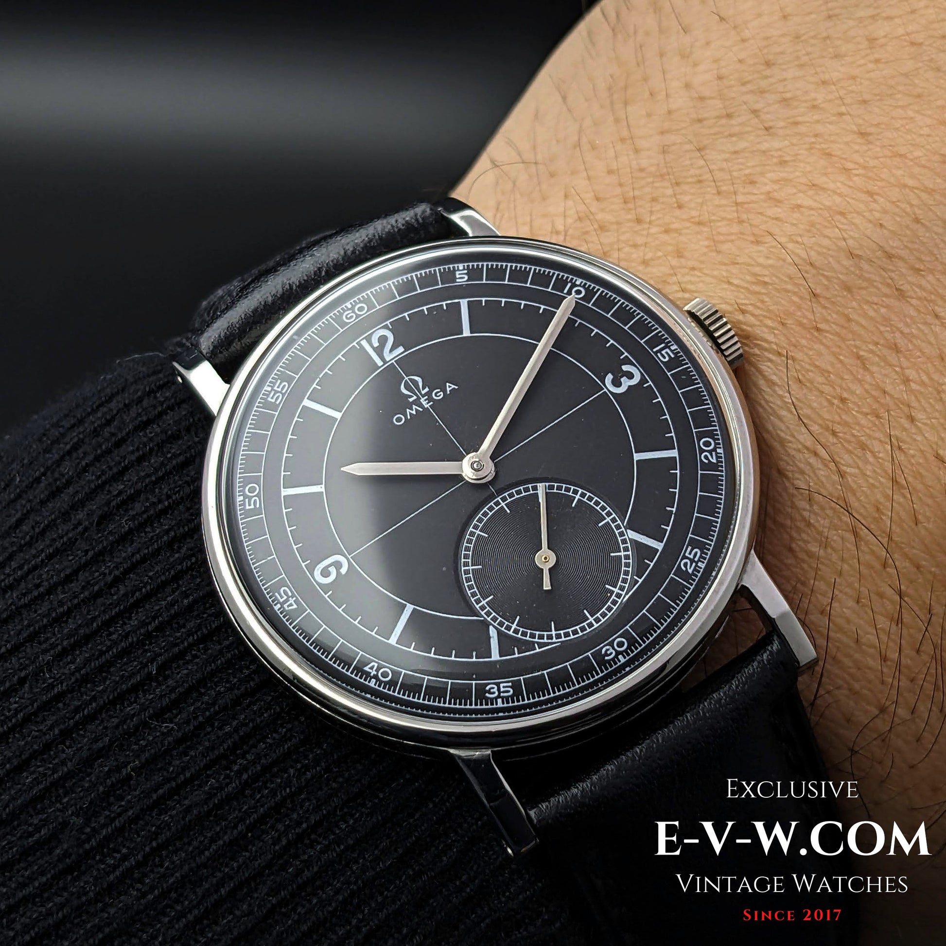 81 Years Old Vintage Omega Sector / Jumbo / WWII / Cal. 30T2 / Vintage 1943