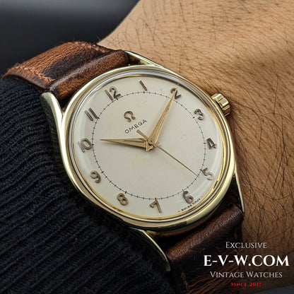 Omega vintage surdimensionnée réf. 2792-2 SC / Cal. 283 (famille 30T2) / millésime 1954, 69 ans