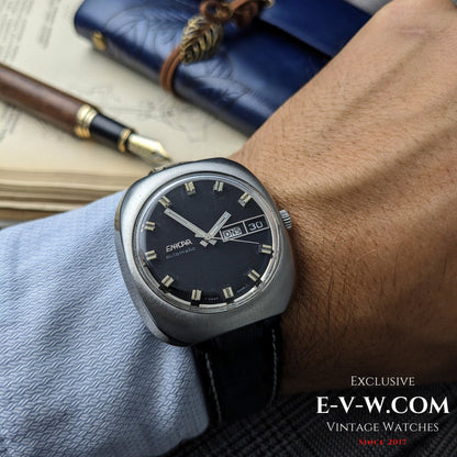 Enicar Day-Date | Réf. 147-01-13 | Calibre AR 1147 | Année 1970 | Révisée 