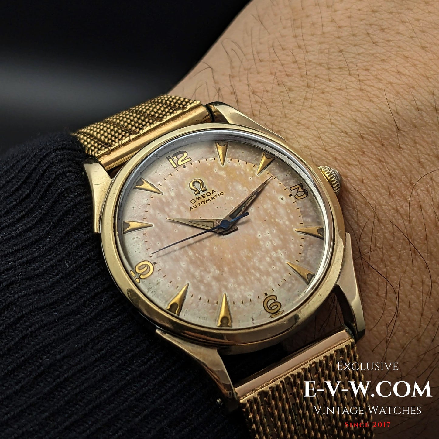 77 Years Old Vintage Omega Automatic Bumper / Rare Ref.2438-4 / Cal. 28.10RA PC / Vintage 1947