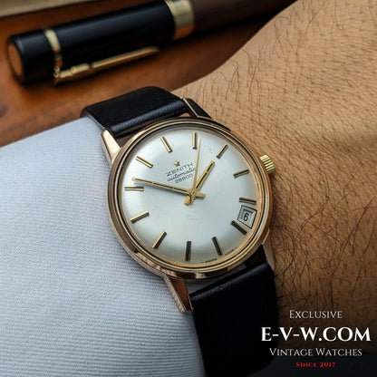 Montre automatique Zenith « 28800 » des années 1970 | Calibre 2562PC | Modèle vintage des années 1970 | Révisée