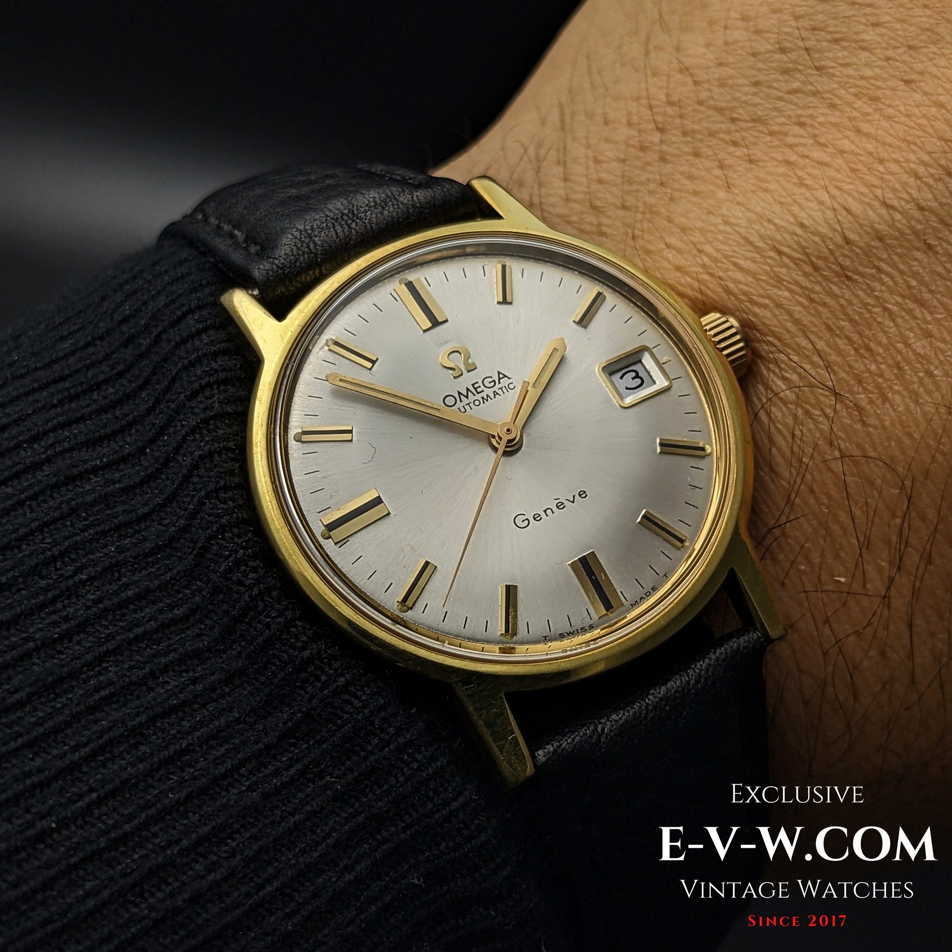 55 Years Old Vintage Omega Geneve / Ref. 166.070 / Cal. 565 / Vintage 1970