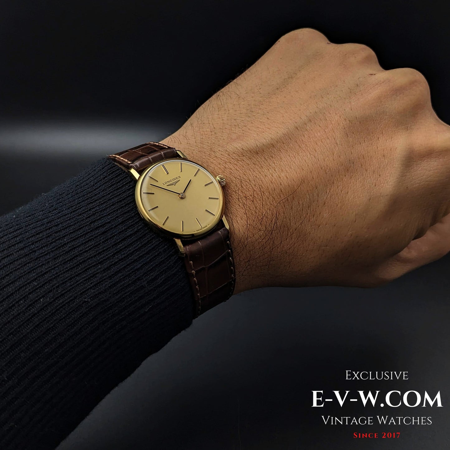 47 Years Old Vintage Longines Classic 18k Gold / Cal. L.847.4 / Vintage 1976