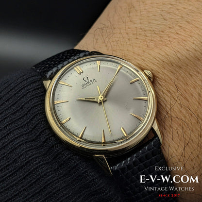 74 Years Old Vintage Omega Automatic Bumper / 14K solid Gold Ref. G6518 / Cal. 351 / Vintage 1950