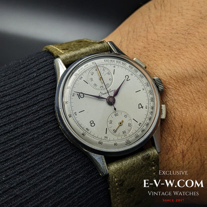 80 Years Old Vintage Breitling Chronograph / WWII / Ref. 178 / Cal. Venus 175 / Vintage 194580 Years Old Vintage Breitling Chronograph / WWII / Ref. 178 / Cal. Venus 175 / Vintage 1945