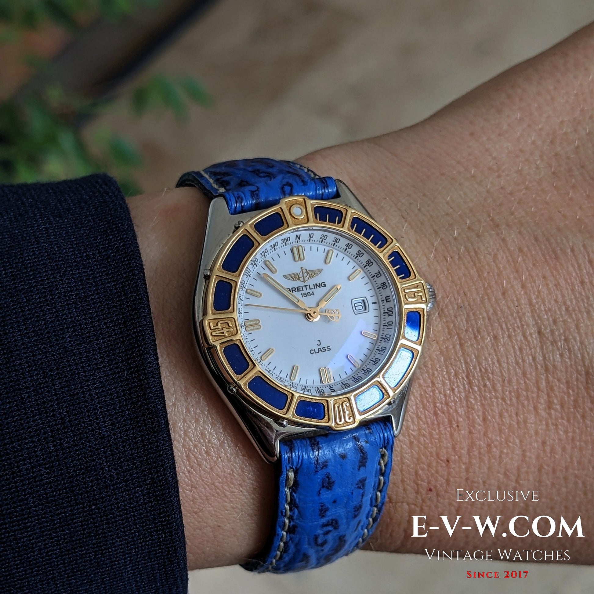 Breitling Lady J Class Lady / Two Tone 18k Gold & Stainless Steel / Ref. D52063 / Cal. B67