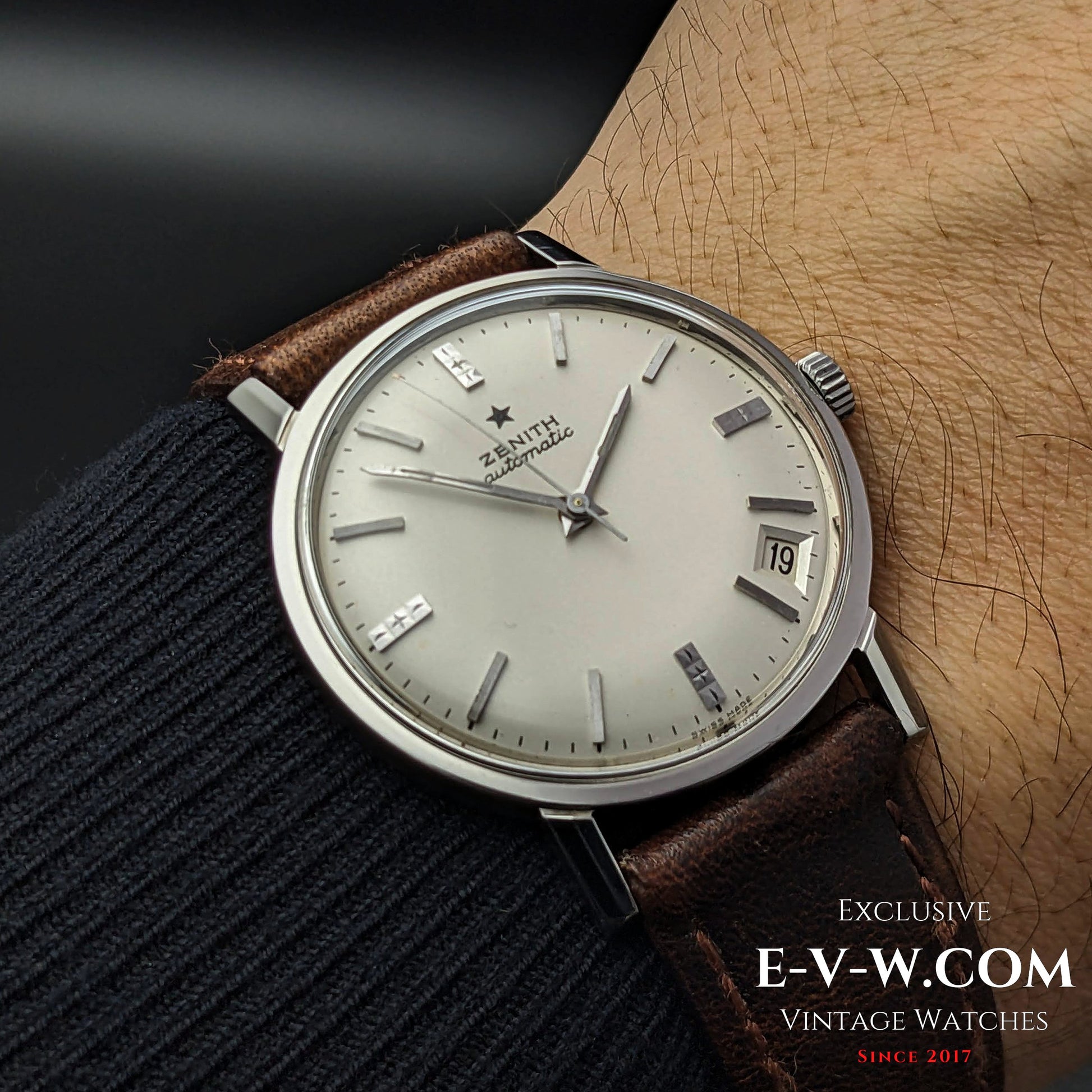 60 Years Old Vintage Zenith Automatic / Cal. 2542PC / Vintage 1960s