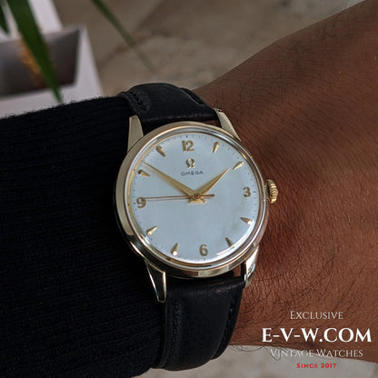 73 Years Old Vintage Omega Gold Plaque / Ref. 2498-4 / Cal. 283 (30T2) / Vintage 195273 Years Old Vintage Omega Gold Plaque / Ref. 2498-4 / Cal. 283 (30T2) / Vintage 1952