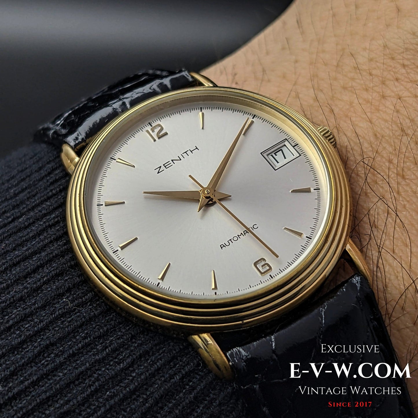34 Years Old Vintage Zenith Automatic / Steel Gold Ref. 27.0080.492 / Cal. 2892.2 / Vintage 1990