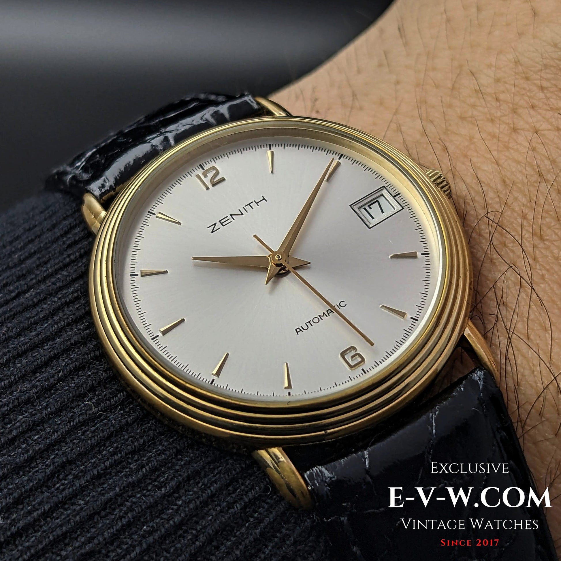 34 Years Old Vintage Zenith Automatic / Steel Gold Ref. 27.0080.492 / Cal. 2892.2 / Vintage 1990