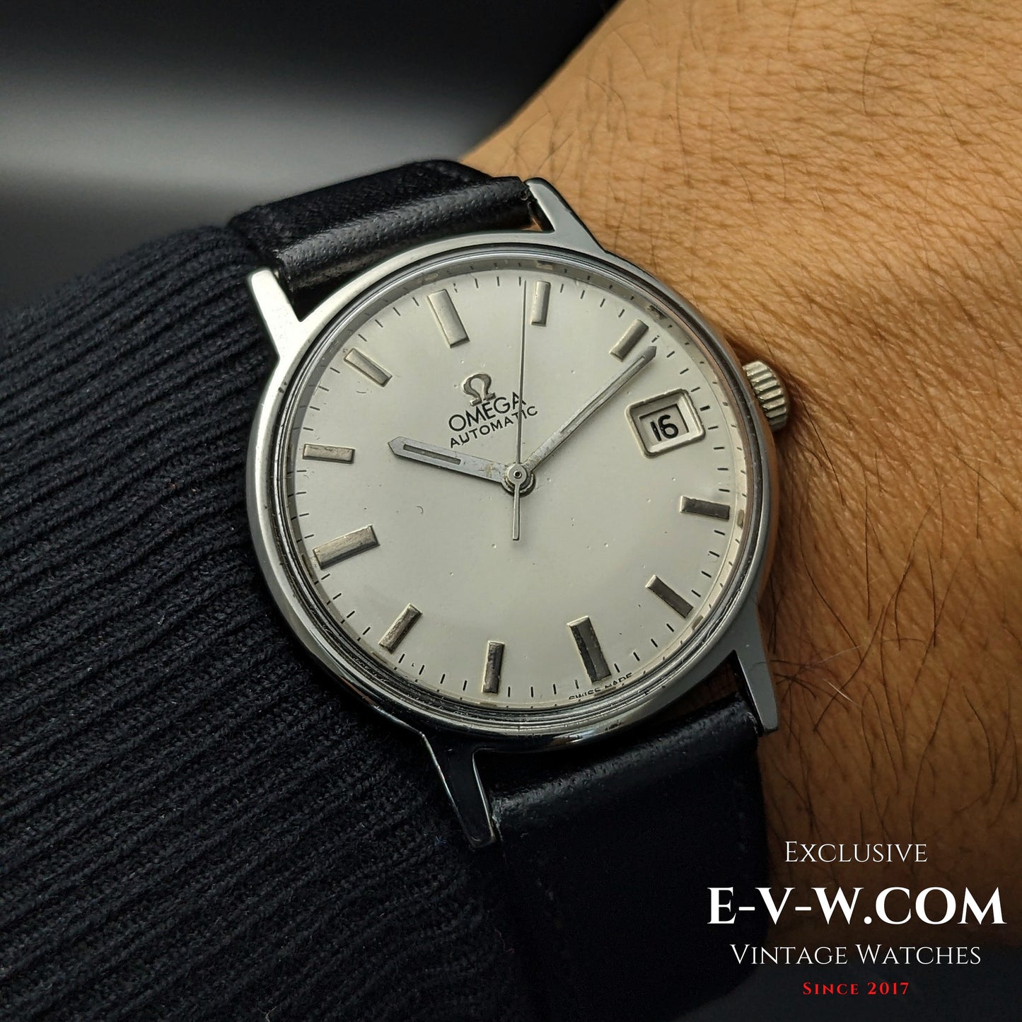 Montre Omega automatique vintage de 54 ans, réf. 166070 / Cal. 565, millésime 1970