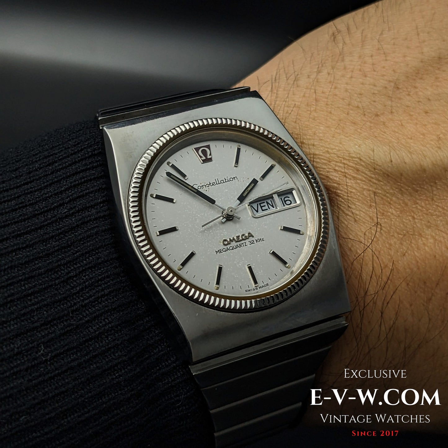 53 Years Old Vintage Omega Constellation MEGAQUARTZ 32 KHz / Ref. 196.0015 / Cal.1310/ Vintage 197253 Years Old Vintage Omega Constellation MEGAQUARTZ 32 KHz / Ref. 196.0015 / Cal.1310/ Vintage 1972