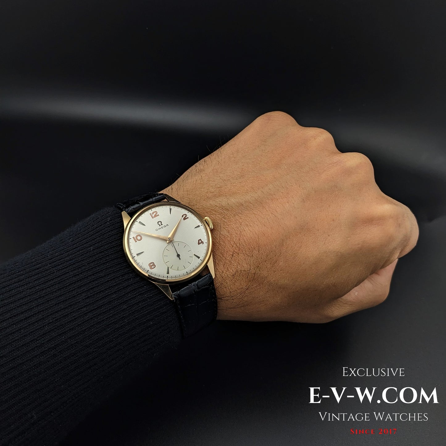 63 Years Old Vintage Omega 18k Gold / Jumbo Ref. 14170 / Cal. 268(30T2) Vintage 1961