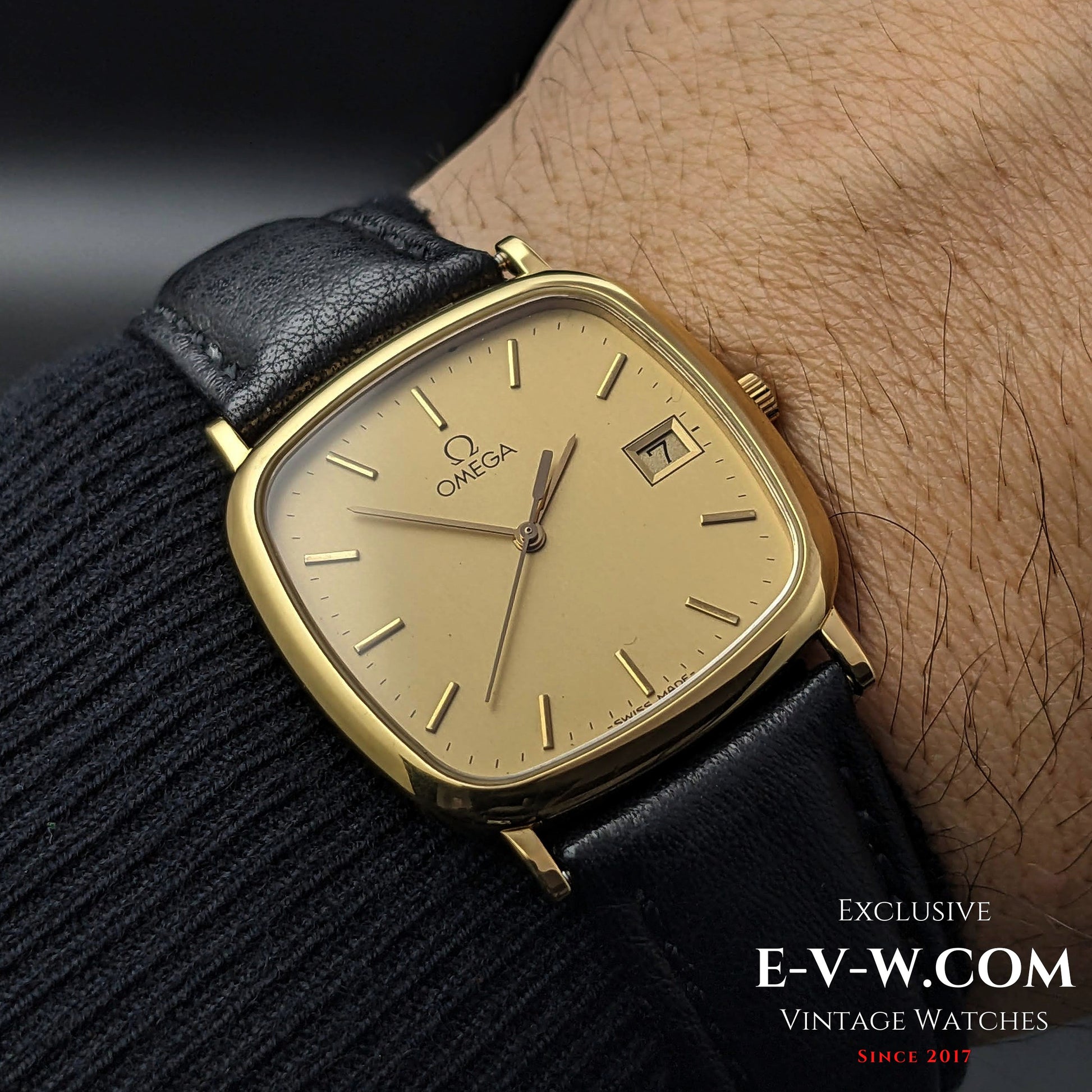 44 Years Old Vintage Omega De Ville / Steel Gold / Cal. 1430 / Vintage 1980