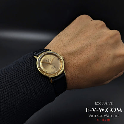 60 Years Old Vintage Zenith CHRONOMETRE Automatic CAPTAIN DE  LUXE / Cal. 2542PC / Vintage 1960s