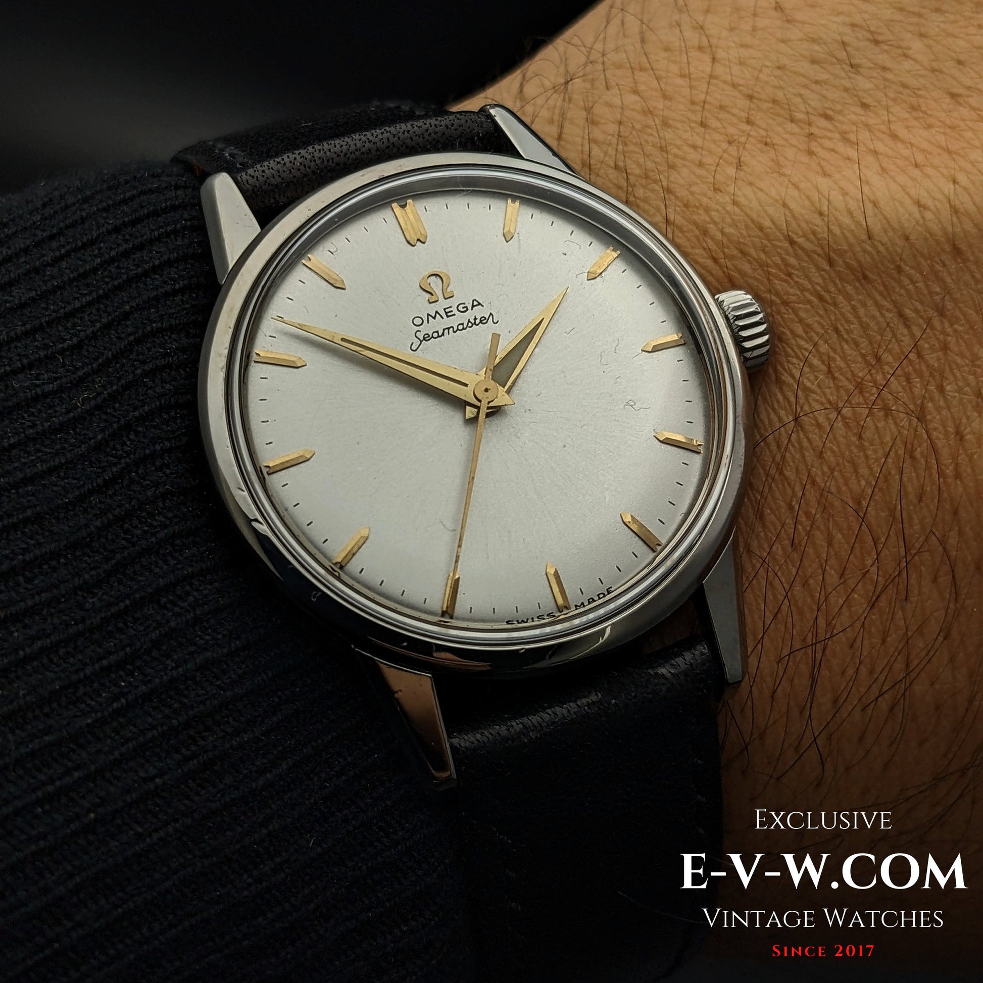 64 Years Old Vintage Omega Seamaster / Ref. 14390-4SC / Cal. 285 (30T2) / Vintage 1960
