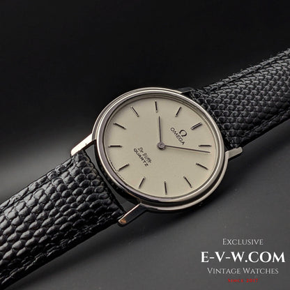 44 Years Old Vintage Omega DeVille QUARTZ Ref. 1910101 / Cal.1365 / 1979 Vintage