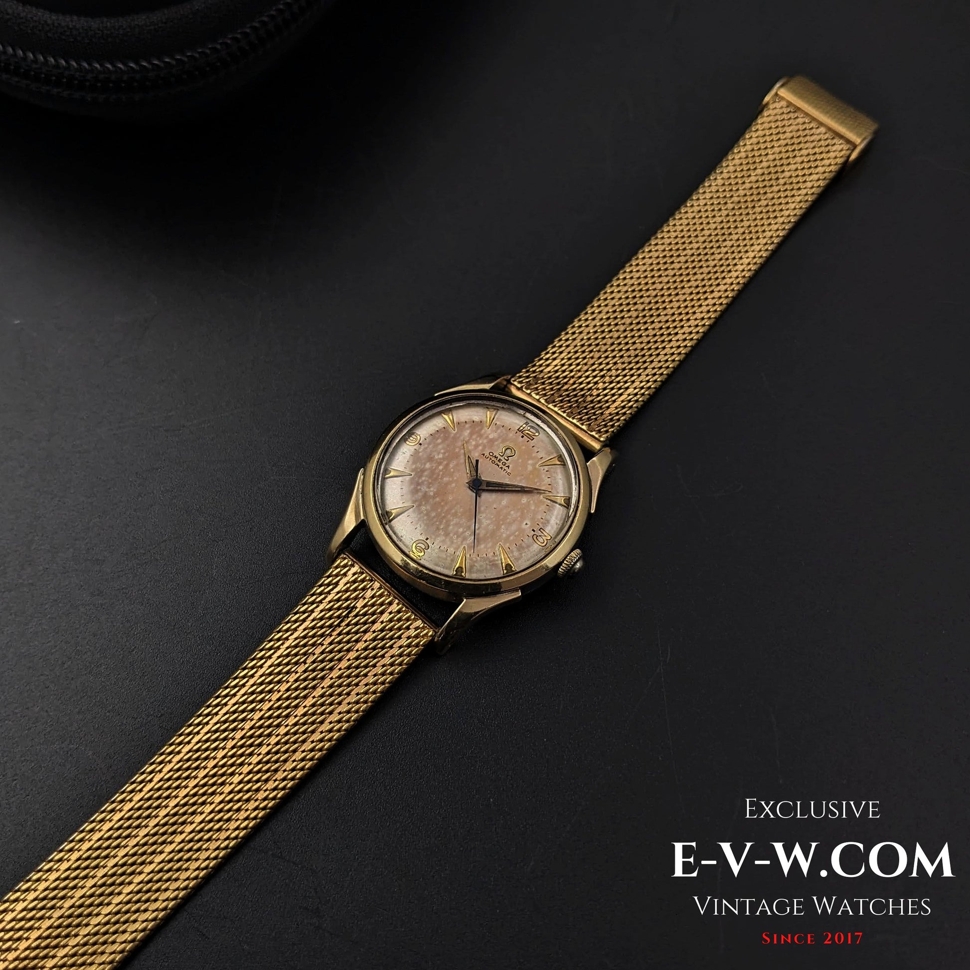 77 Years Old Vintage Omega Automatic Bumper / Rare Ref.2438-4 / Cal. 28.10RA PC / Vintage 1947