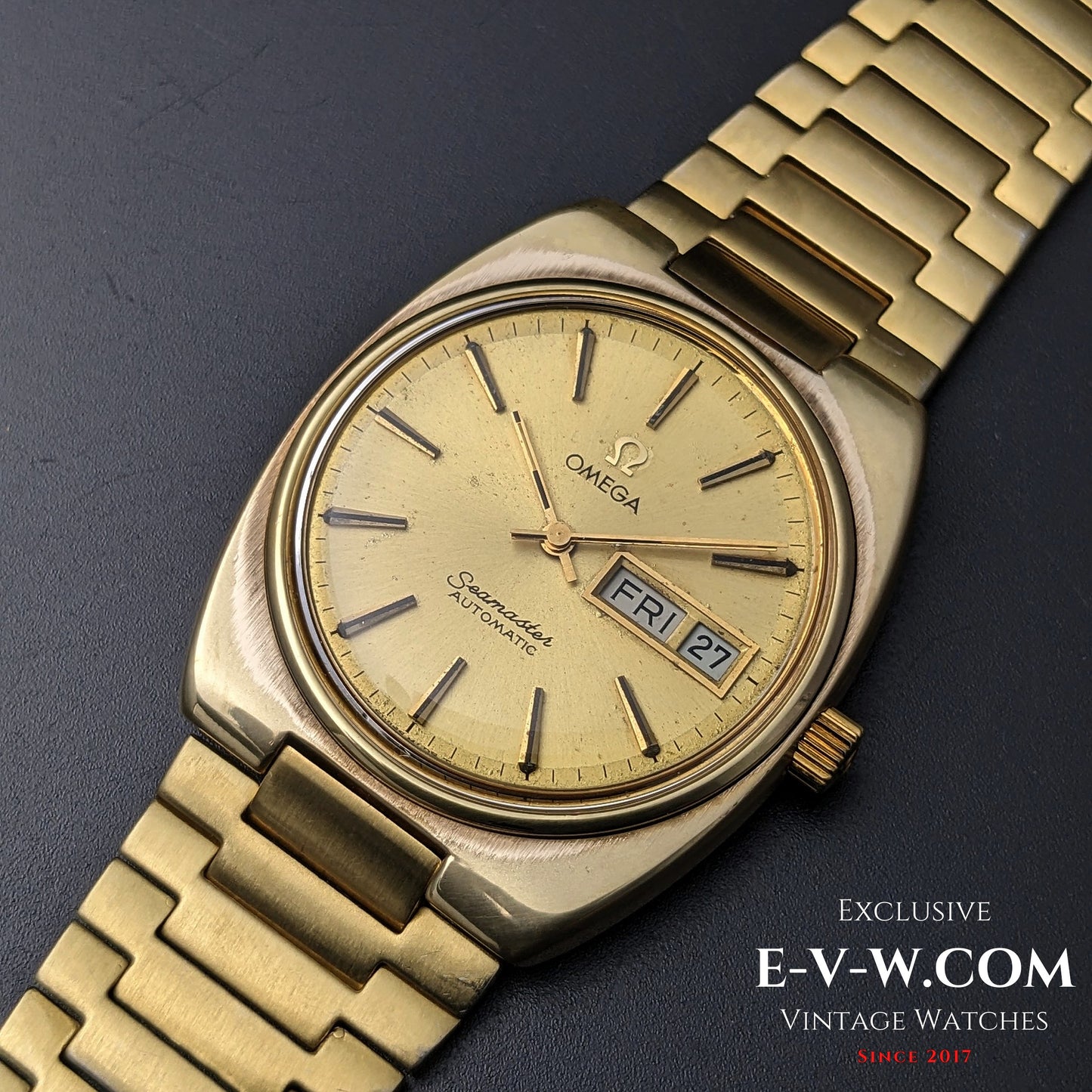 Omega Seamaster automatique vintage de 47 ans / Réf. 1660216 / Cal. 1020 / Année 1978