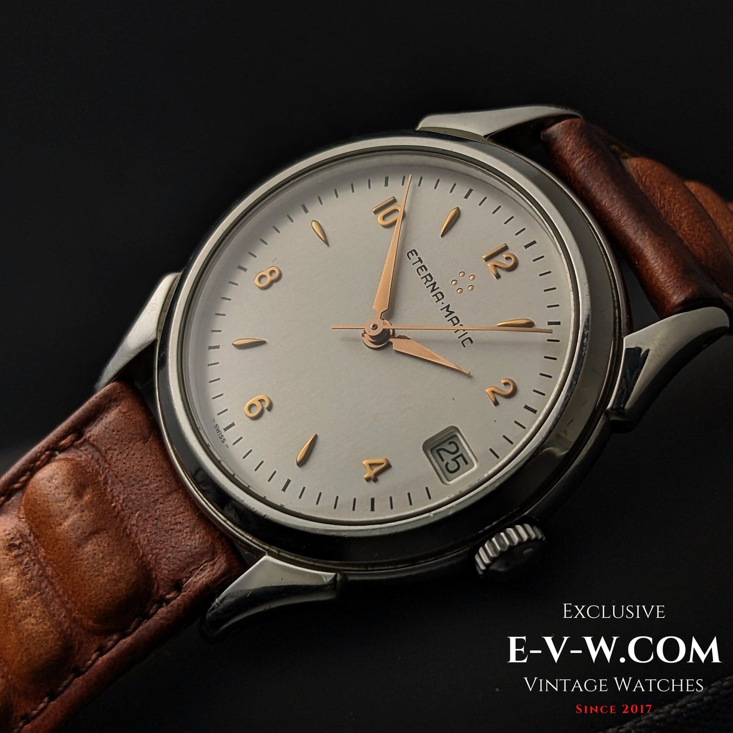 Eterna Eterna-Matic 1948 (années 1990) | Réf. 8400.41 | Cal. ETA 2892A2 | Révisée