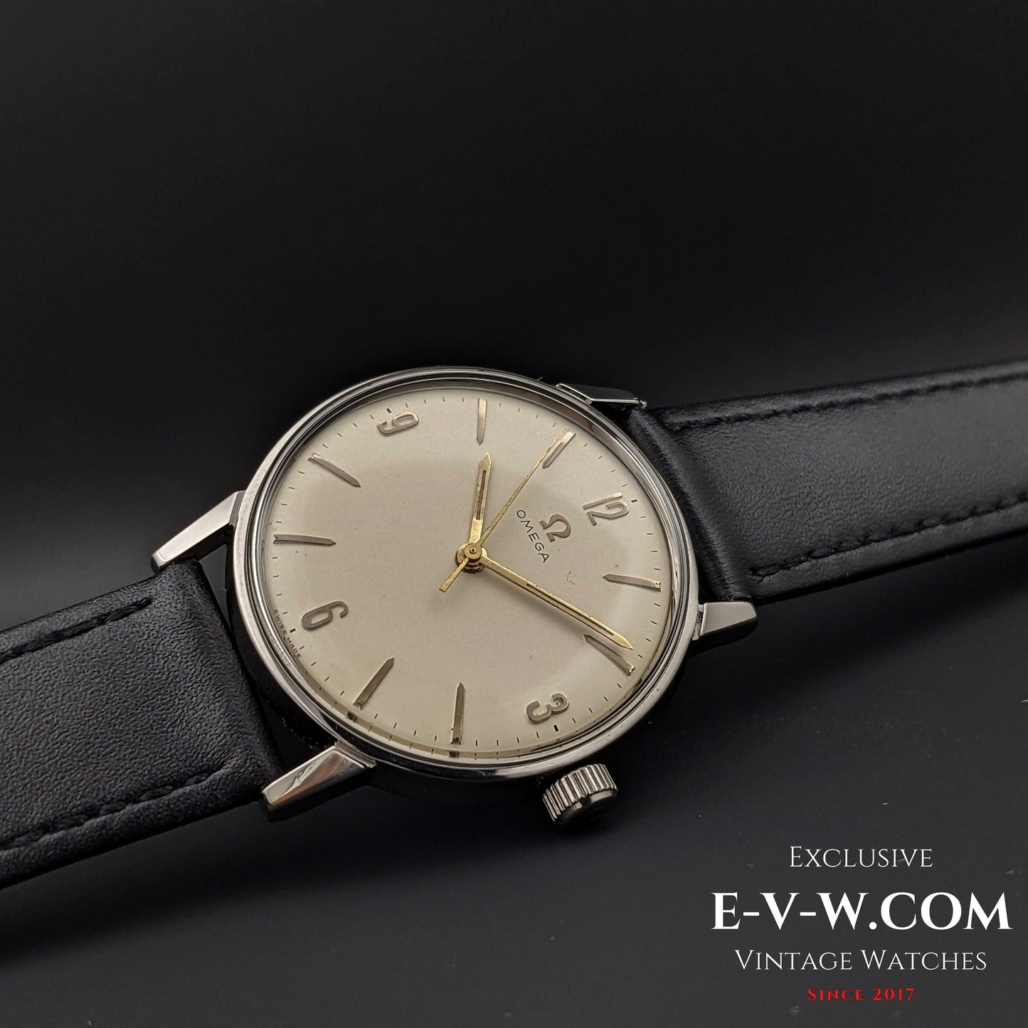 58 Years Old Vintage Omega Classic / Cal. 601 Vintage 1966