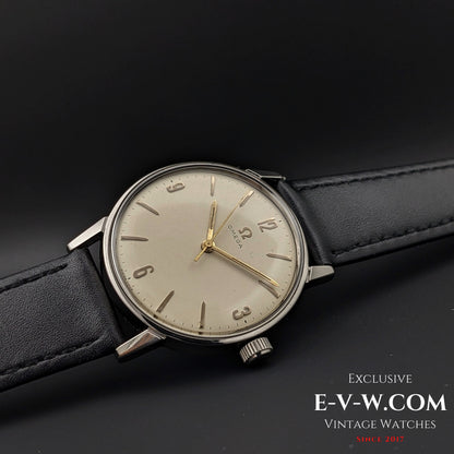 58 Years Old Vintage Omega Classic / Cal. 601 Vintage 1966