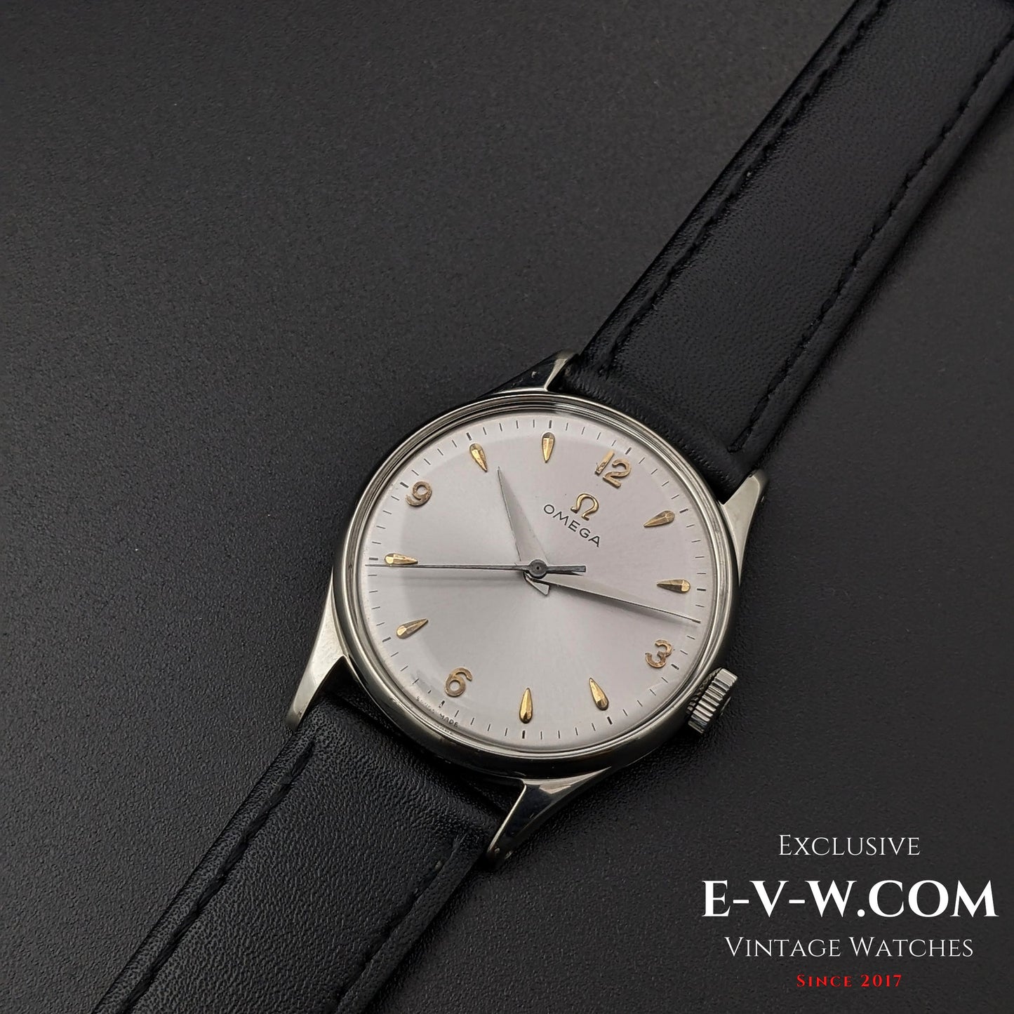 Omega Classic Vintage de 77 ans, réf. 2391-11 / Cal. 283 (famille 30T2) / Millésime 1947