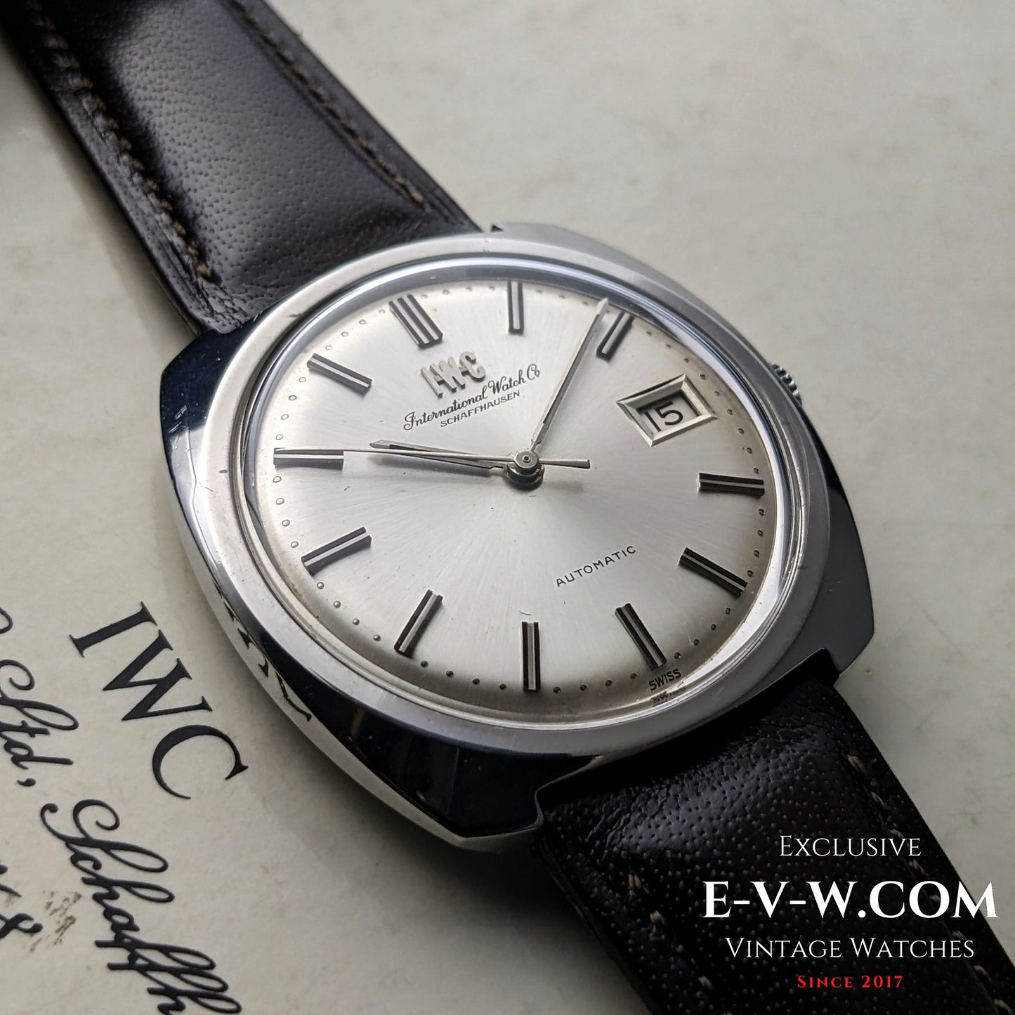 57 ans — IWC Schaffhausen — Réf. R814A — Cal. 8541 — Millésime 1968 — Révisée