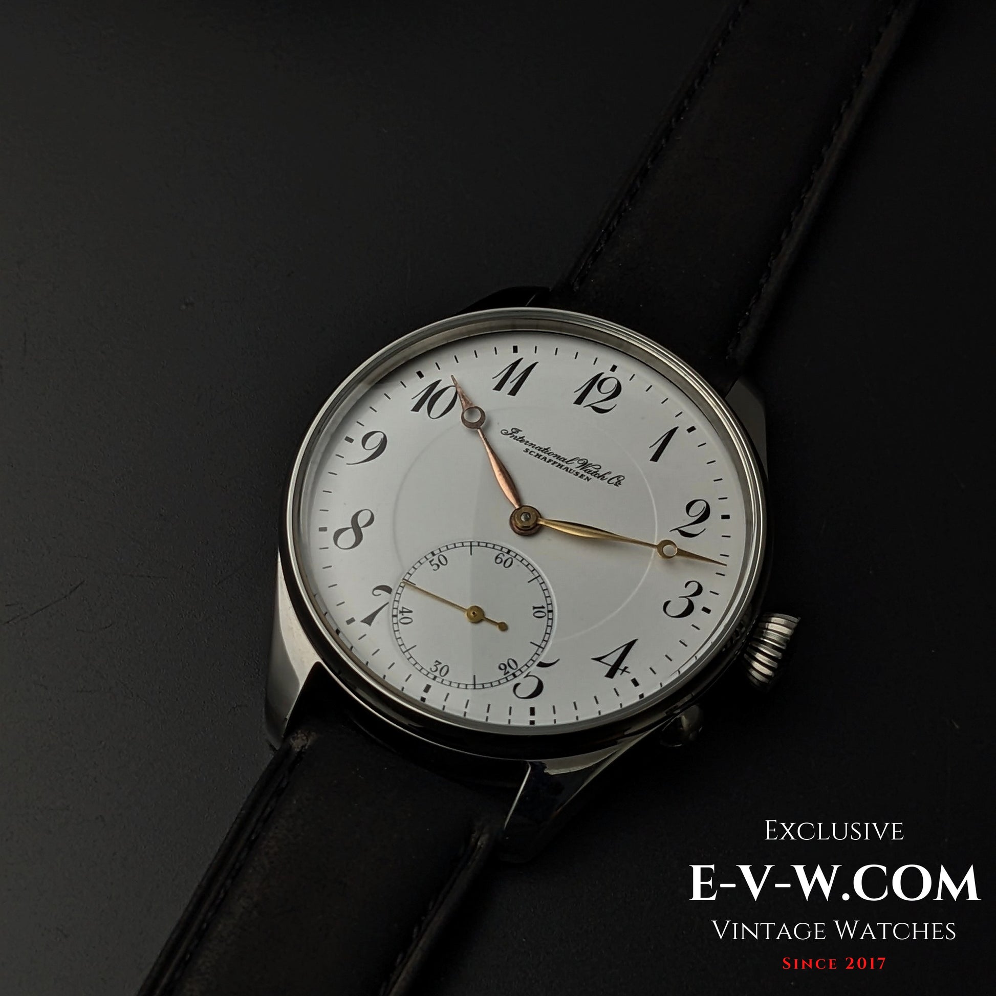 107 Years Old Antique IWC Schaffhausen Jumbo / Pocket Watch Movement / Cal. 66 / Vintage 1918