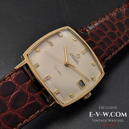 56 Years Old Vintage Omega De Ville Automatic / 18k Gold Ref. 1623501 / Cal. 565 / Vintage 1968