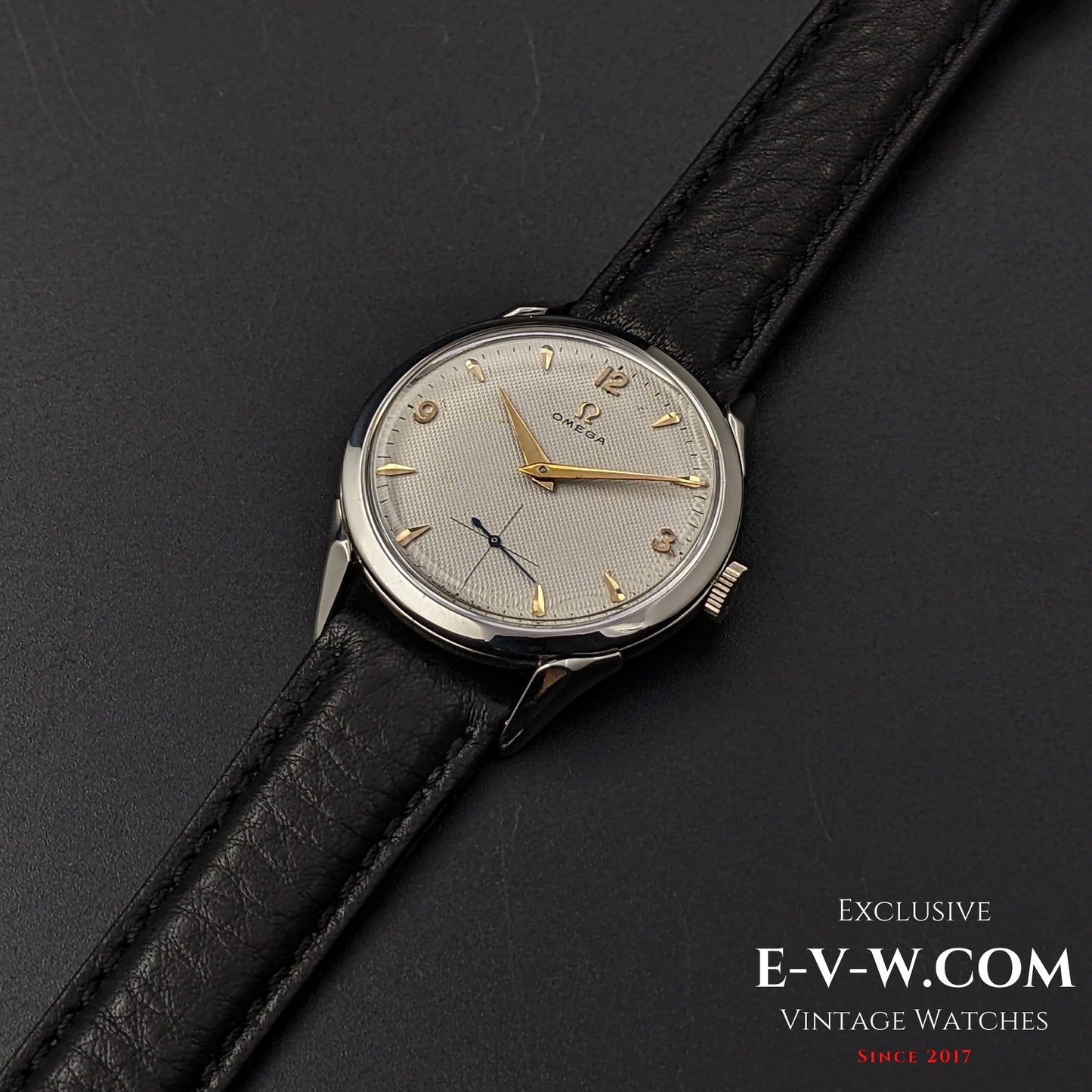 72 Years Old Vintage Omega Guilloche-Honeucomb Dial Ref. 2609 / Cal. 266 / Vintage 1952