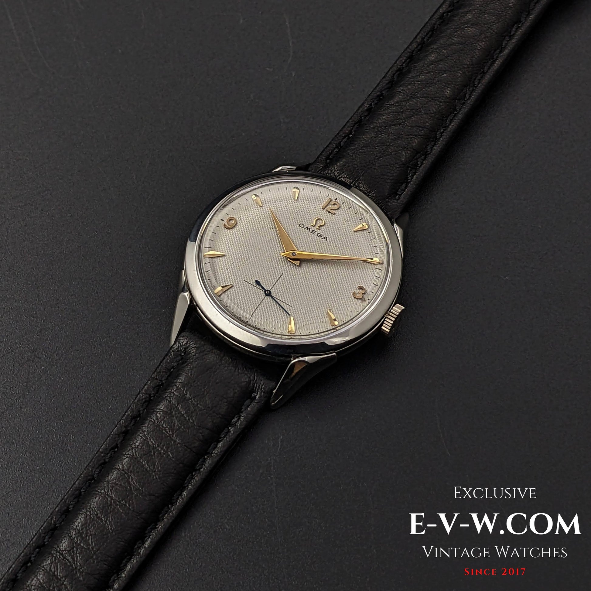 72 Years Old Vintage Omega Guilloche-Honeucomb Dial Ref. 2609 / Cal. 266 / Vintage 1952