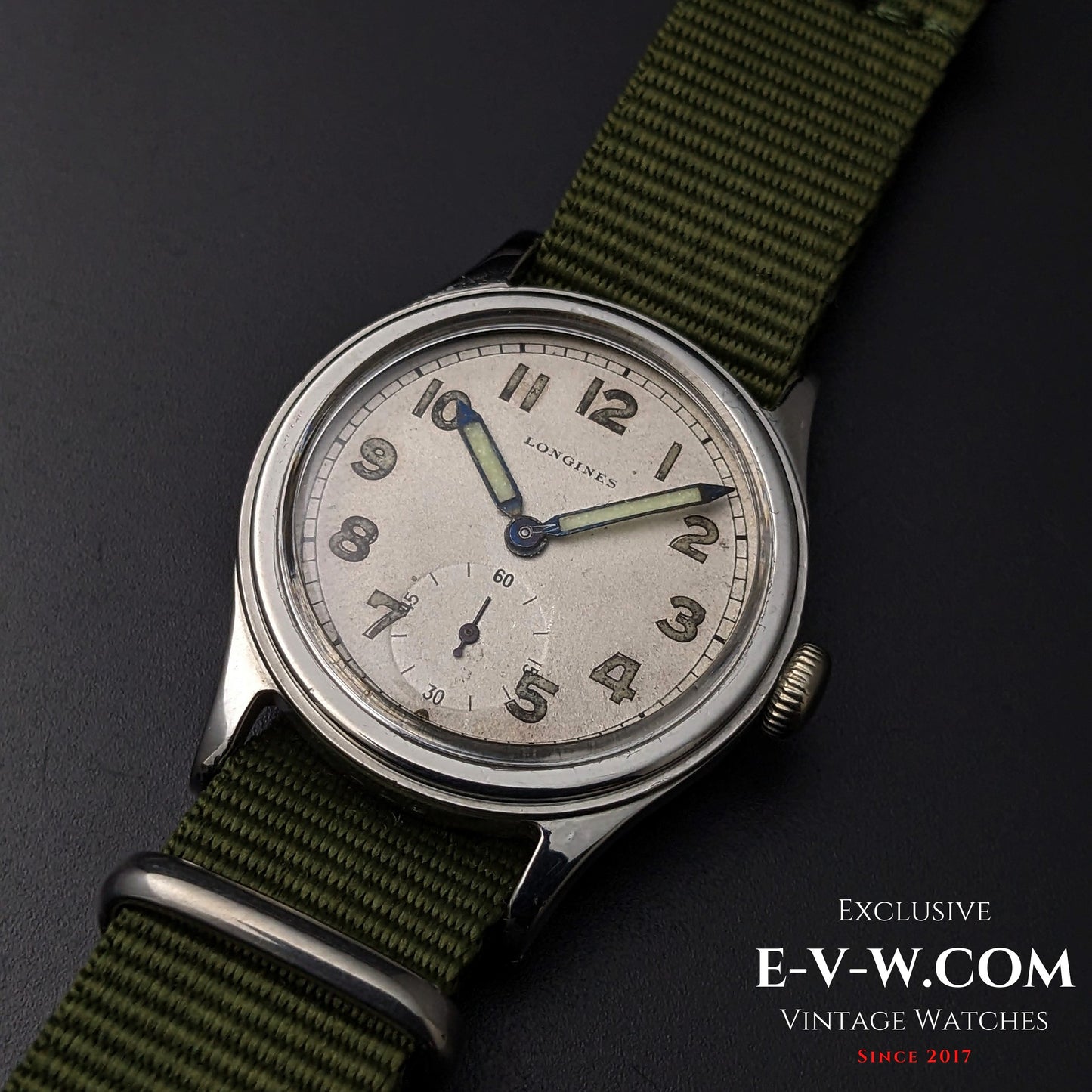 83 Years Old Vintage Longines WWII / Military / Ref. 6172 / Cal. 1068Z / Vintage 194283 Years Old Vintage Longines WWII / Military / Ref. 6172 / Cal. 1068Z / Vintage 1942