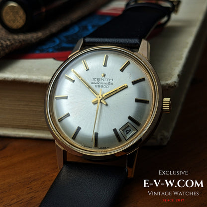 Montre automatique Zenith « 28800 » des années 1970 | Calibre 2562PC | Modèle vintage des années 1970 | Révisée