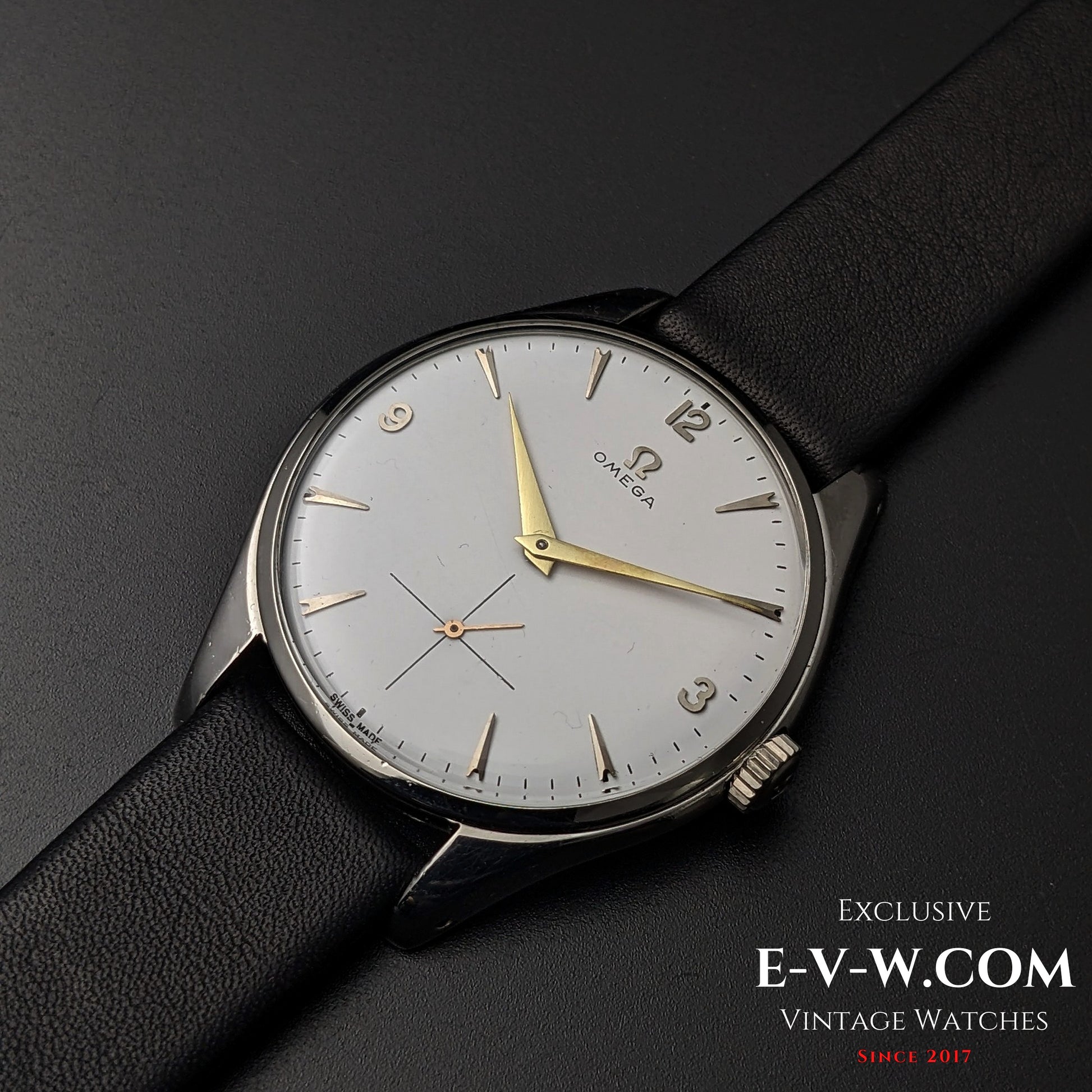 75 Years Old Vintage Omega JUMBO 38mm / Oversize / Ref. 2505 / Cal. 265 / Vintage 1950