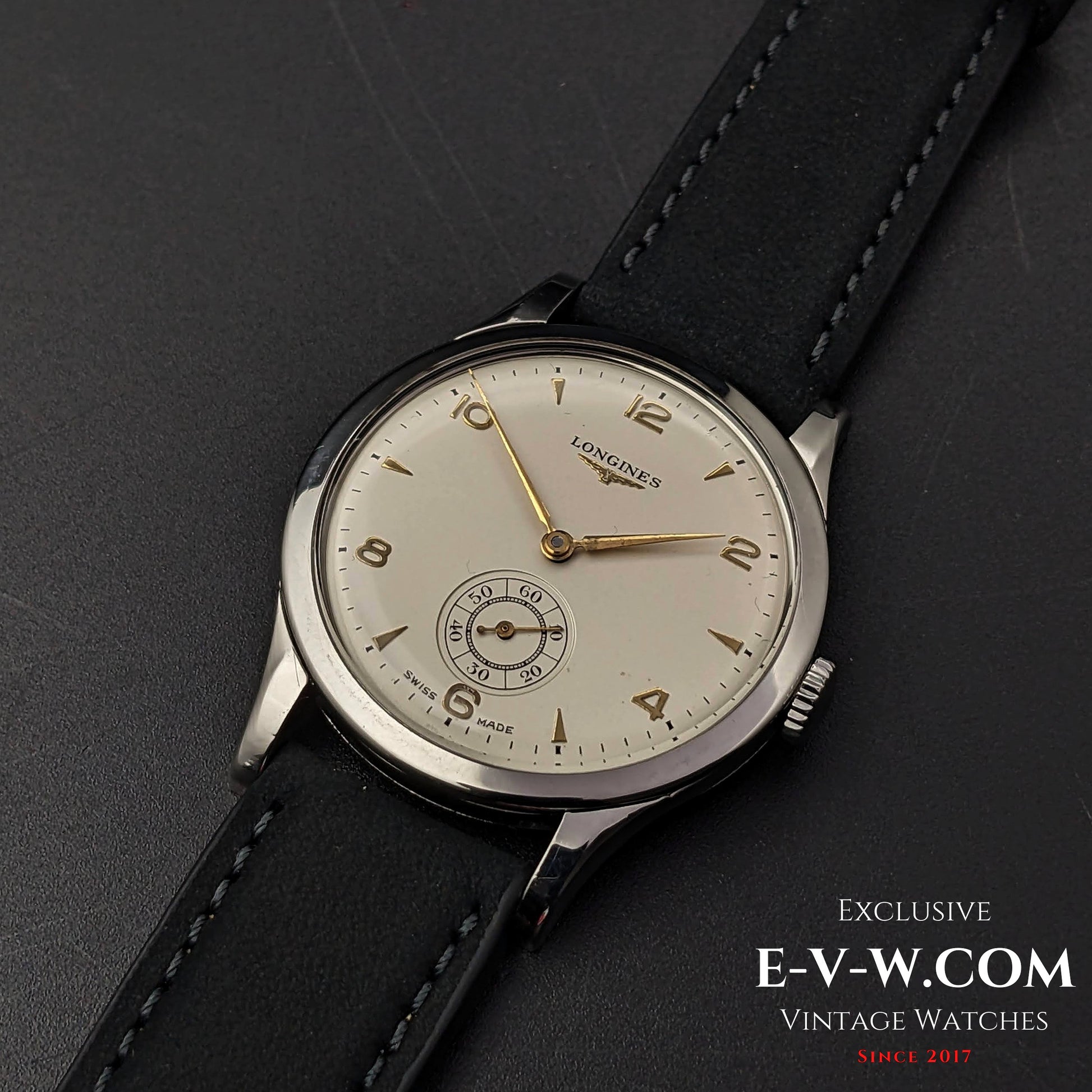 74 Years Old Vintage Longines Calatrava / Cal. 1268Z / Vintage 1950